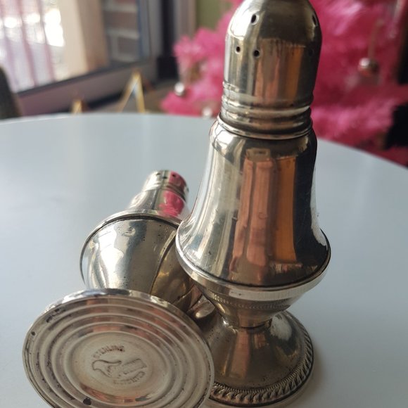 DUCHIN CREATIONS weighted 925 Salt & Pepper Shakers - stamped - Picture 2 of 8